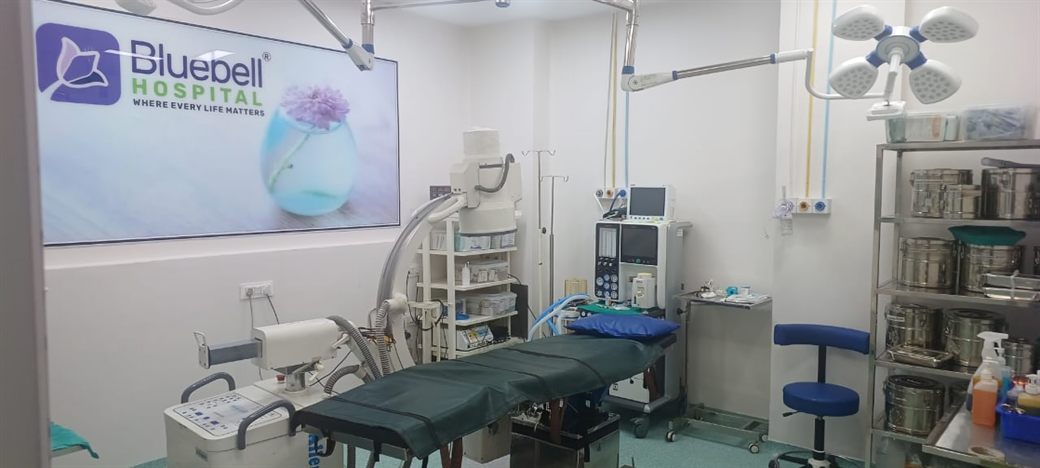 Operation theatre at Bluebell Hospital